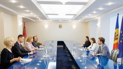 Maia Sandu discuții cu Henna Virkkunen, vicepreședinte CE, pentru eliminarea tarifelor roaming între Republica Moldova și UE