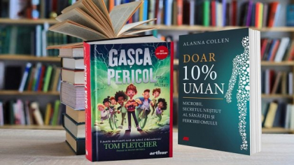 Porția de carte. Citim în vacanță, nu-i periculos! / Microbii – buni sau răi?