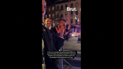 VIDEO. Macron, blocat de poliția din New York din cauza trecerii convoiului lui Trump