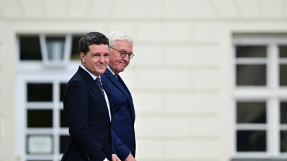 Nicuşor Dan, primit la Berlin de președintele Germaniei