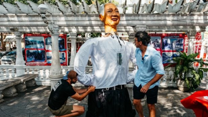 „Asia Express”, 23 septembrie 2025. Concurenții dau viață păpușilor gigant din Filipine, simbol recunoscut de UNESCO