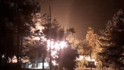 Explozie la Amara, unde săpăturile pentru o fântână au lovit o pungă de gaz subterană