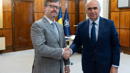 Ilie Bolojan, întâlnire de însărcinatul cu afaceri al Ambasadei SUA. Subiectele abordate de cei doi