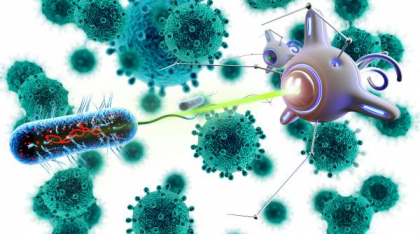 Oamenii de știință din China au inventat roboți microscopici care să fie injectați în oameni în loc de antibiotice