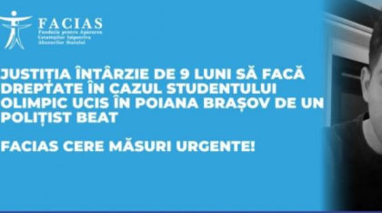Nouă luni de tăcere în dosarul Andrei Șerban Ionescu: FACIAS cere măsuri urgente