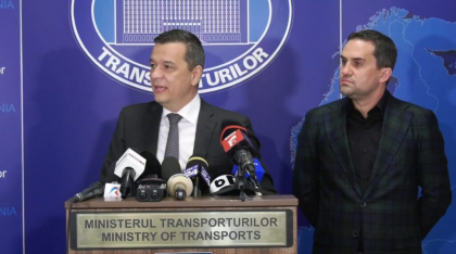 Girndeanu i-a predat ștafeta lui Ciprian Șerban la Transporturi. Țintele mandatului său pentru 2025 rămân valabile