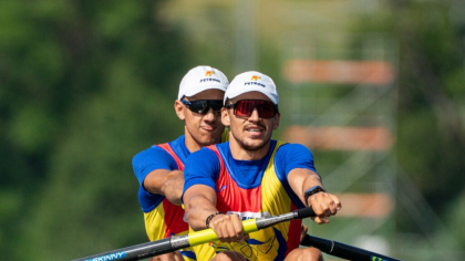 Florin Arteni și Florin Lehaci, medaliați cu aur la Cupa Mondială de Canotaj de la Lucerna