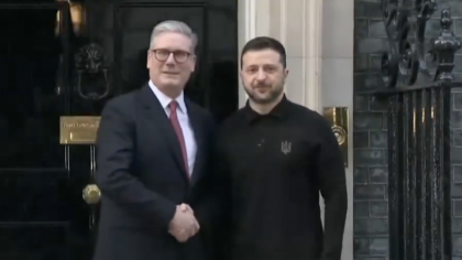 Zelenski şi Starmer anunţă consolidarea cooperării militare între Kiev şi Londra