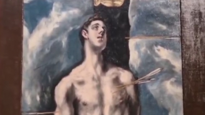 Tabloul „Sfântul Sebastian” de El Greco tot mai aproape de a fi recuperat de statul român