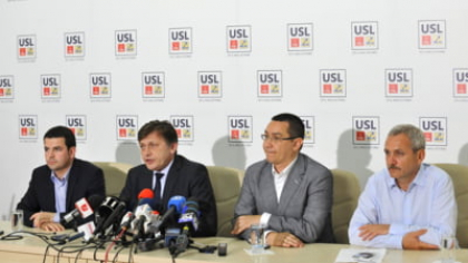 Ponta se plânge că Antonescu a refuzat să dea mâna cu el: "Altă dată", îi zice Crin. "S-a stricat Crin de tot", răspunde Ponta