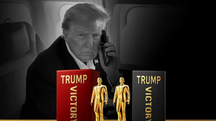Trump lansează noul său parfum, „Victory 45-47”