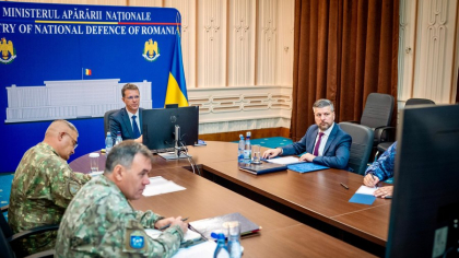 România și Ucraina vor dezvolta proiecte comune în domeniul apărării. Ministrul Ionuț Moșteanu: „Am convenit o întâlnire la Kiev”