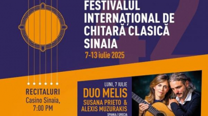 Festivalul Internațional de Chitară Sinaia 2025 s-a întors cu o ediție specială după 42 de ani de excelență muzicală
