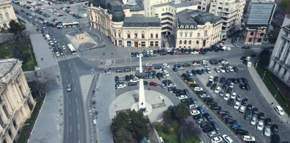 Iată cum arată orașul București pustiu. N-ai văzut așa ceva și nici nu credeai că e posibil