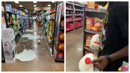 Noua modă pe TikTok. Influenceri dornici de vizualizări hărțuiesc cumpărătorii și personalul supermarketurilor
