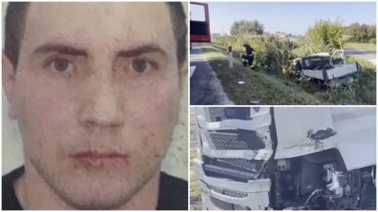 Muncitor român mort pe un drum din Italia, într-o camionetă zdrobită de două TIR-uri. Marian avea doar 33 de ani