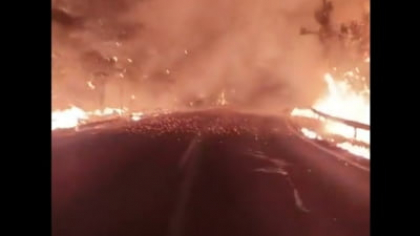Insula grecească preferată de români pentru concedii este devastată de incendii. Mai multe drumuri sunt blocate din cauza focului, mai multe zone au rămas fără electricitate