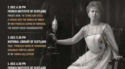 Eveniment organizat de ICR Londra în Scoția, în cadrul Sezonului Regina Maria 150