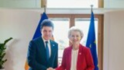 Președintele Nicușor Dan s-a întâlnis cu Șefa Comisiei Europene la Bruxelles. Ce au discutat oficialii