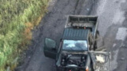 Doi români, răniți pe frontul din Ucraina. Mașina în care se aflau luptătorii din batalionul Getica, lovită de o dronă
