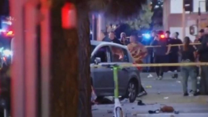 O mașină a intrat în mulțime în Los Angeles: cel puțin 20 de oameni au fost răniți | VIDEO
