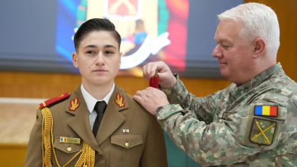 O româncă a absolvit „West Point” și a devenit sublocotenent. Cum a ajuns la prestigioasa academie americană