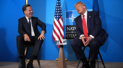 Imaginile zilei de la Summitul NATO de la Haga. Vedeta reuniunii a fost președintele SUA Donald Trump