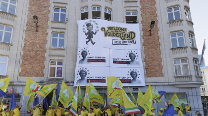 Confederația Națională a Cultivatorilor Direcți (Coldiretti) protestează la Bruxelles: „Von der Leyen, nu opri Europa!”