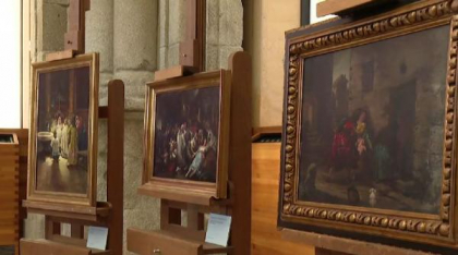Spania a returnat opere de artă confiscate în timpul Războiului Civil. Unele tablouri sunt semnate de pictorul Eugenio Lucas