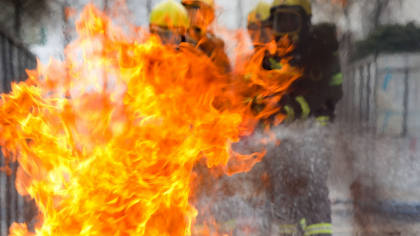 Grecia a declarat stare de urgență pe insula Chios / Sute de pompieri luptă cu incendiile de vegetație