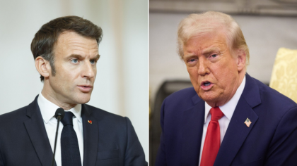 Emmanuel Macron, atac la Donald Trump: „O aberație să ceri Europei să cheltuiască mai mult pentru apărare, având un război comercial”