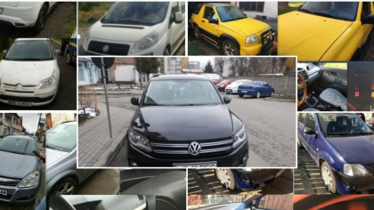 ANAF scoate la vânzare maşini confiscate, cu preţuri între 300 şi 19.000 de euro. care sunt licitaţiile din iulie