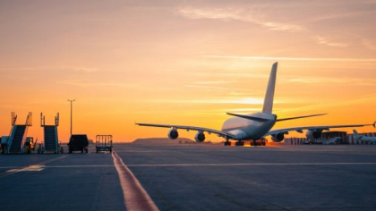 Un avion a reușit să aterizeze, în ultimul moment, cu combustibil pentru doar încă 6 minute de zbor