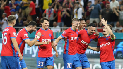 Jandarmeria a aplicat 25 de amenzi la meciul FCSB-Aberdeen