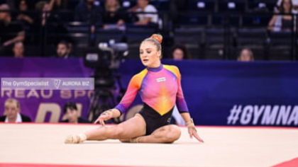 Evoluție superbă pentru gimnasta din România, calificată cu prima notă în finală la Cupa Mondială