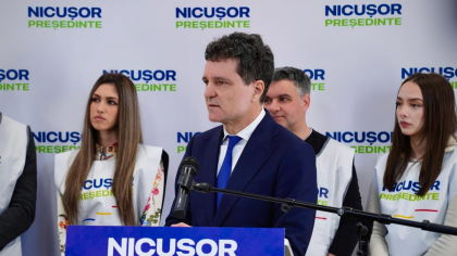George Simion va fi absent și azi de la o dezbatere electorală. Singurele locuri în care s-ar mai putea întâlni cu Nicușor Dan