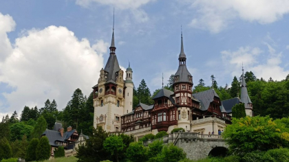 Castelul Peleș, afectat de furtuna care a lovit Sinaia. Ministerul Culturii evaluează pagubele produse