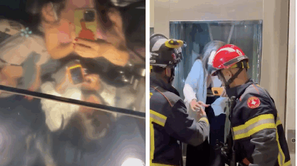 COȘMAR pentru o vedetă din România! A rămas blocată în lift, la o temperatură de 39 de grade, și…