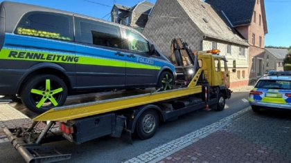 Duba lui Robert pe care scria „mașină de foliție” a fost confiscată, în Germania: „Uzurpare a autorității”