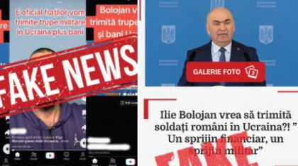 Fake news masiv pe TikTok despre trimiterea de soldați români în Ucraina. MApN anunță că informațiile sunt false: „Nu au bază reală”