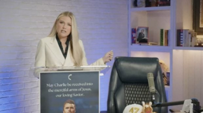 Erika Kirk i-a transmis atacatorului soțului său, Robinson: „Focul pe care l-ai aprins”