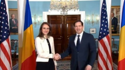 Țoiu, întrevedere cu Secretarul de Stat Marco Rubio: România vrea o prezență permanentă a soldaților americani la noi
