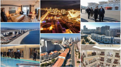 Au sosit primii turiști străini în stațiunea de lux inaugurată de Kim Jong Un: 12 ruși au plătit 1.800 de dolari pentru 7 zile