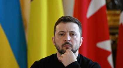 Zelenski vorbeşte la telefon cu Trump. Anunţul a venit de la Kiev