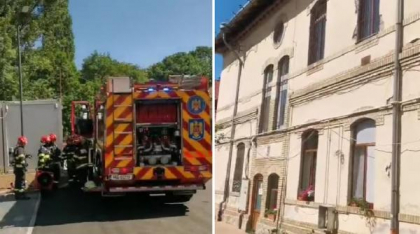 Incendiu la Secția de Psihiatrie a Spitalului Județean din Cluj-Napoca: 20 de oameni au fost evacuaţi