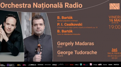 Prim-violonist al Orchestrei Filarmonice din Liège (Belgia), George Tudorache cântă Ceaikovski la Sala Radio