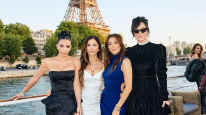 Logodnica lui Jeff Bezos, într-o ținută creată de un brand românesc, la petrecerea burlăcițelor din Paris