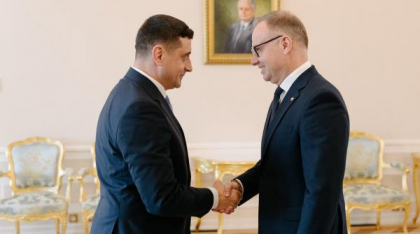 George Simion s-a întâlnit cu președintele Poloniei, la o zi după ce a provocat scandal la Varșovia