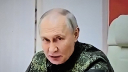 Elicopterul în care zbura Vladimir Putin a fost prins în „epicentrul respingerii unui atac ucrainean cu drone”