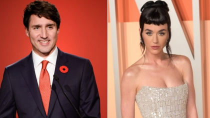 Katy Perry și Justin Trudeau, surprinși într-un moment romantic pe iaht, în California